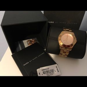 Marc by Marc Jacobs Rose Gold Watch